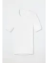 Schiesser heren T-Shirt Rib - Feinrib Original - 100% katoenen witte heren ondershirts korte mouw