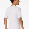 Schiesser heren T-Shirt Rib - Feinrib Original - 100% katoenen witte heren ondershirts korte mouw