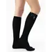 Yellowmoon kinder/dames kniekous 1 paar - Strik - Hoge katoenen sokken - Zwart