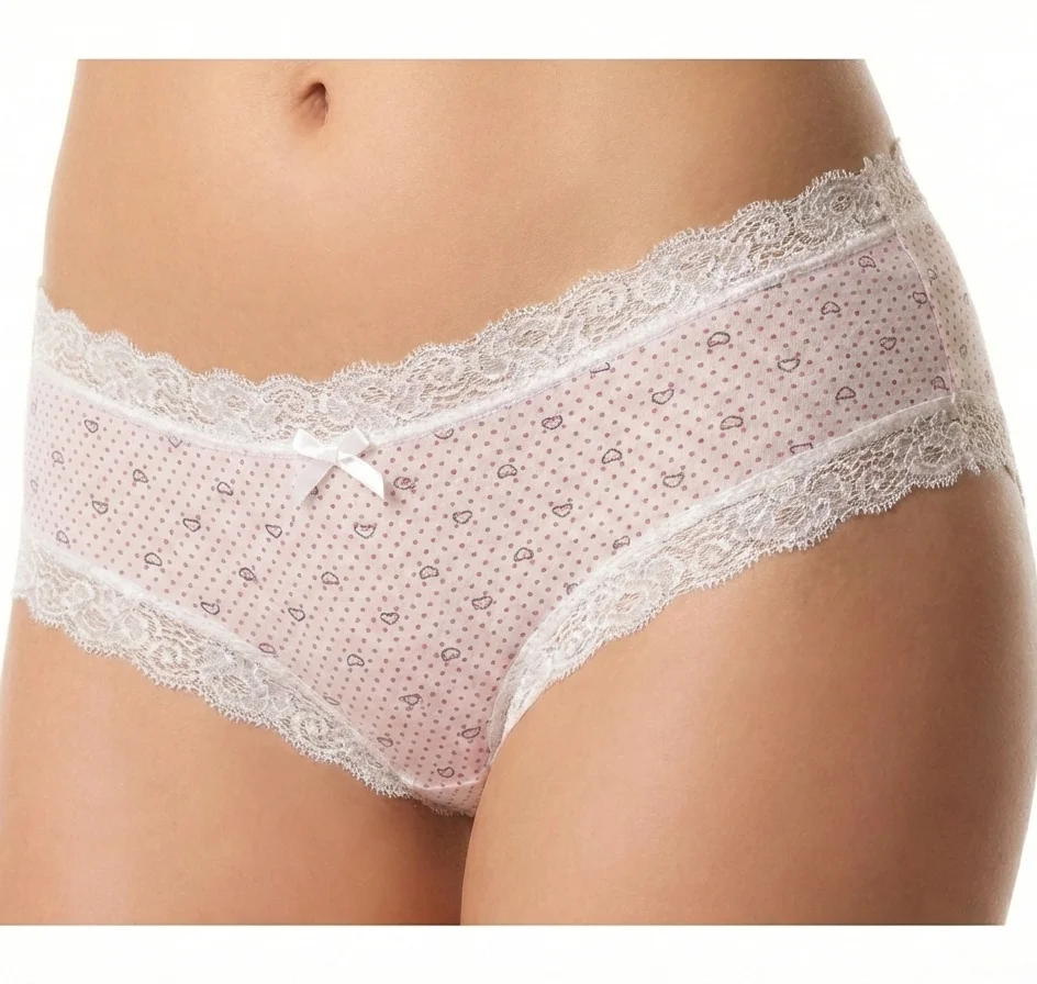 J&C string / hipster katoen Spikkel