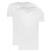 Ten Cate heren T-Shirt V-hals 2-Pack- 30870 - Wit