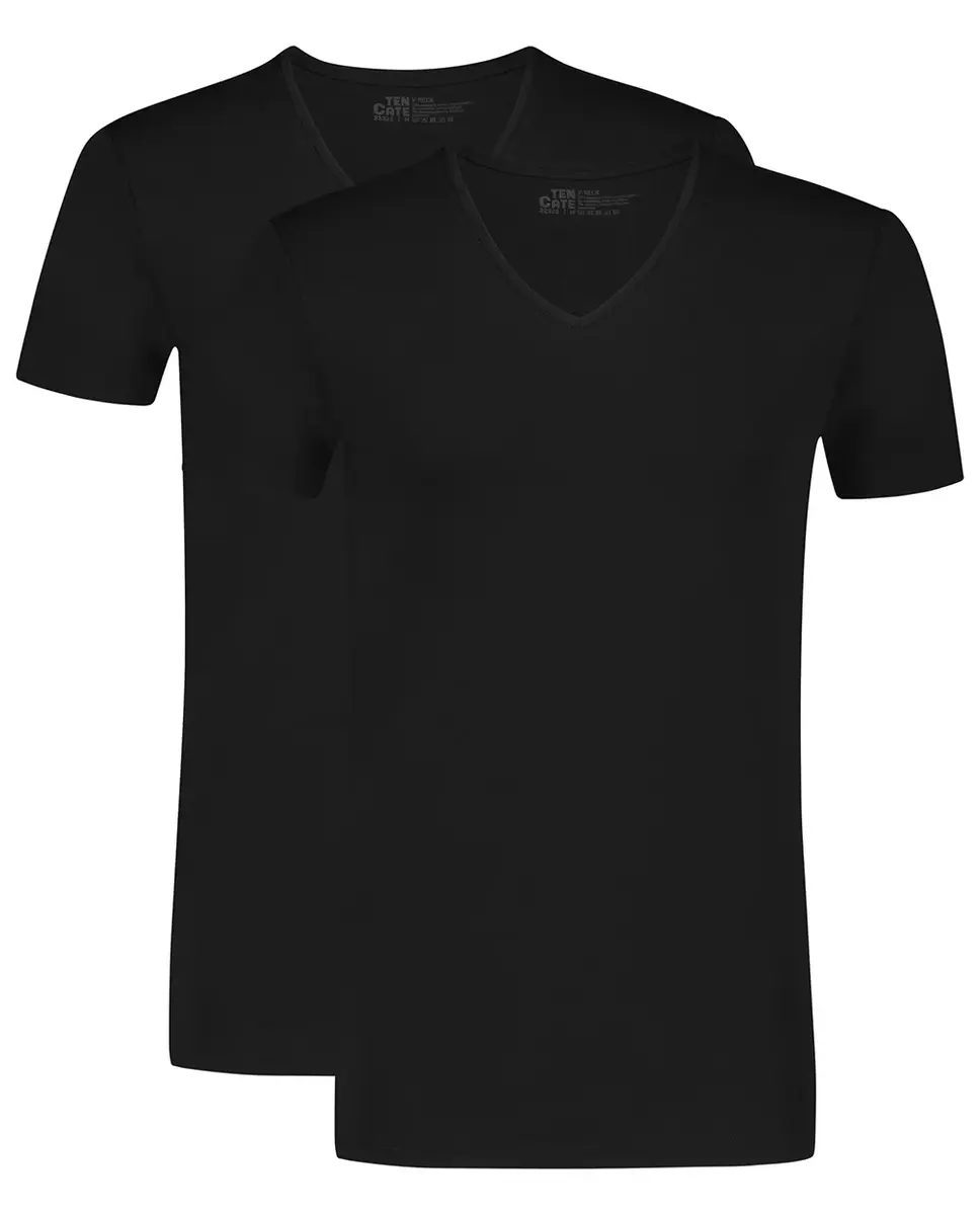 Ten Cate heren T-Shirt V-hals 2-Pack- 30870
