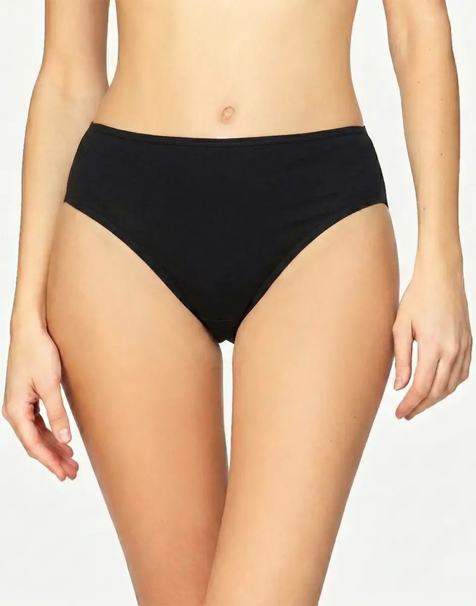 Avet 3290 heup slip dames microfiber dames onderbroek - Badstof kruisje