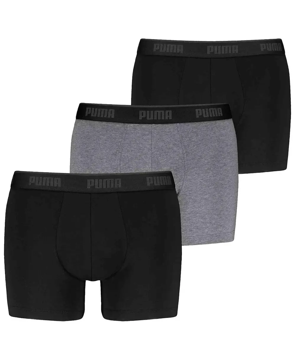 Puma Heren Boxershort 3-pak - Everyday heren katoenen onderbroeken - Onderbroeken