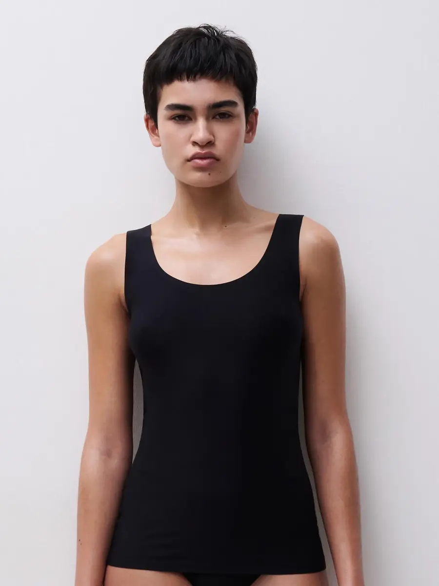 Chantelle dames hemd naadloos - Soft Stretch - Seamless invisible dames onderhemd - Microfiber singlet