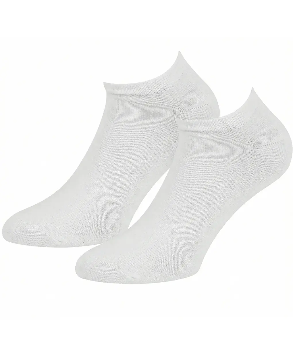 Boru Bamboo 2 paar korte sneaker sokken - Aansluitend - comfort - lage sokken