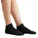 Boru Bamboo 2 paar korte sneaker sokken - Aansluitend - comfort - lage sokken - Zwart