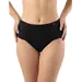 Avet dames hipstring - microfiber 34444 - Microfiber ondergoed - dames onderbroek - Zwart