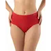Avet dames hipstring - microfiber 34444 - Microfiber ondergoed - dames onderbroek - Rood