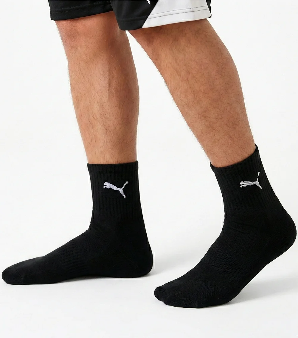 Puma 3-paar Crew sport sokken - Short Puma 3-paar Crew sport sokken - Short