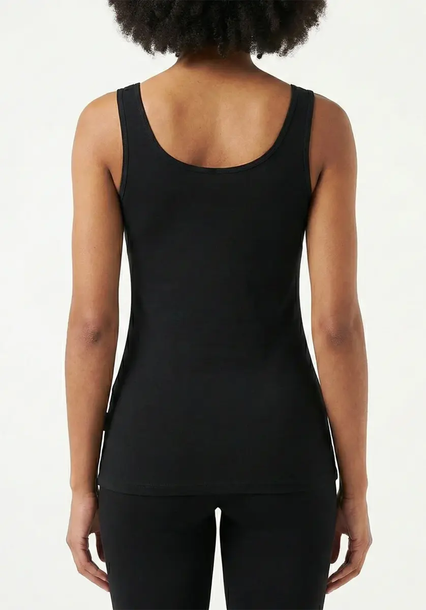 Boru Bamboo 2 pack - dames onderhemd brede band - Bamboe dames hemdjes met ronde hals