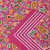 Boeren zakdoek Paisley Roze 55 x 55 cm