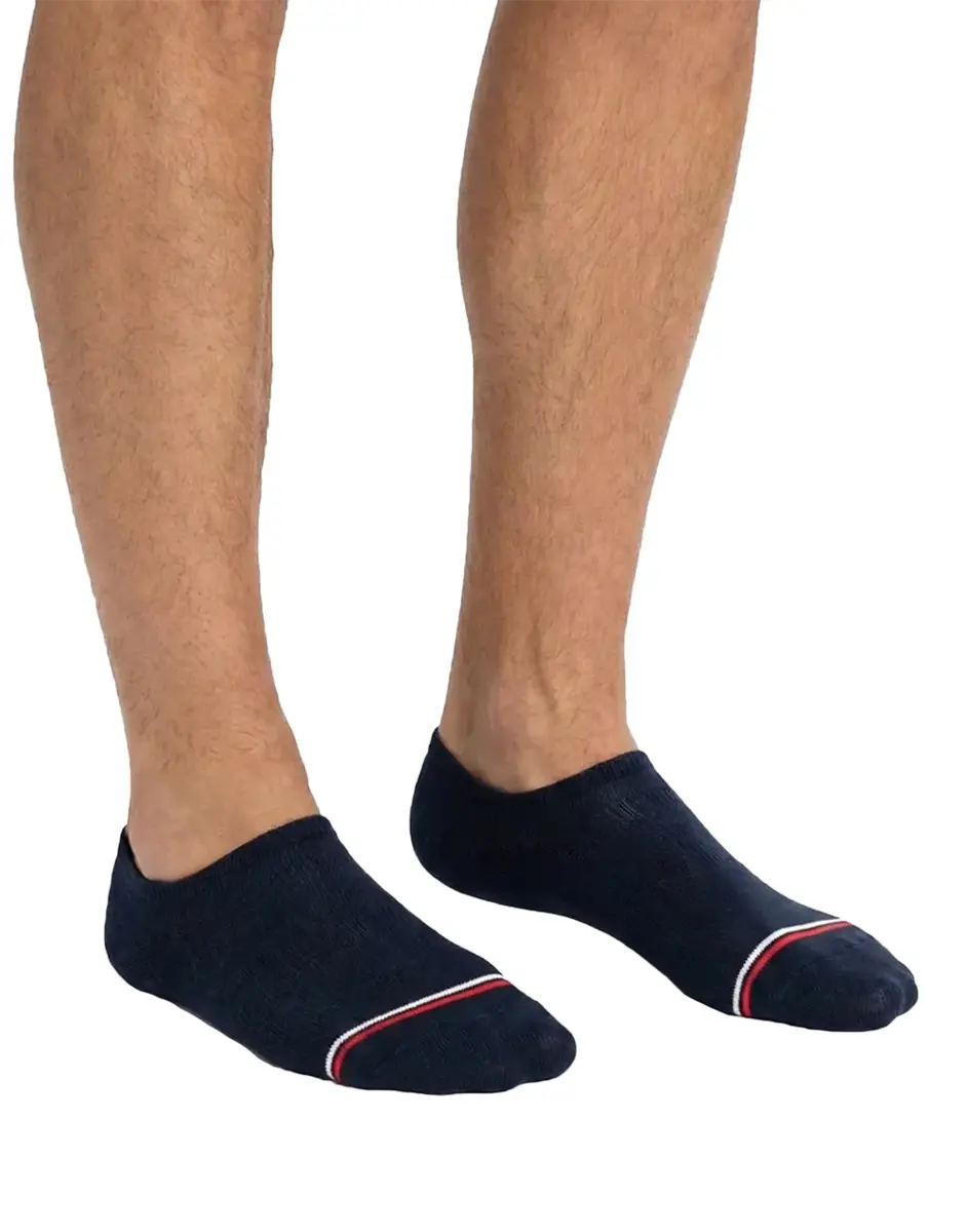 Tommy Hilfiger 2-paar Iconic sneakersokken - Footies die niet afzakken - Dames en heren Tommy Hilfiger 2-paar Iconic sneakersokken - Footies die niet afzakken - Dames en heren
