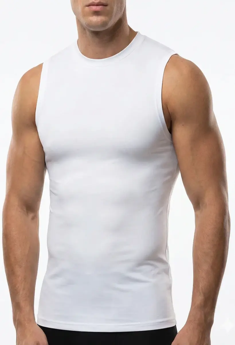 Beeren heren microfiber mouwloos shirt Young