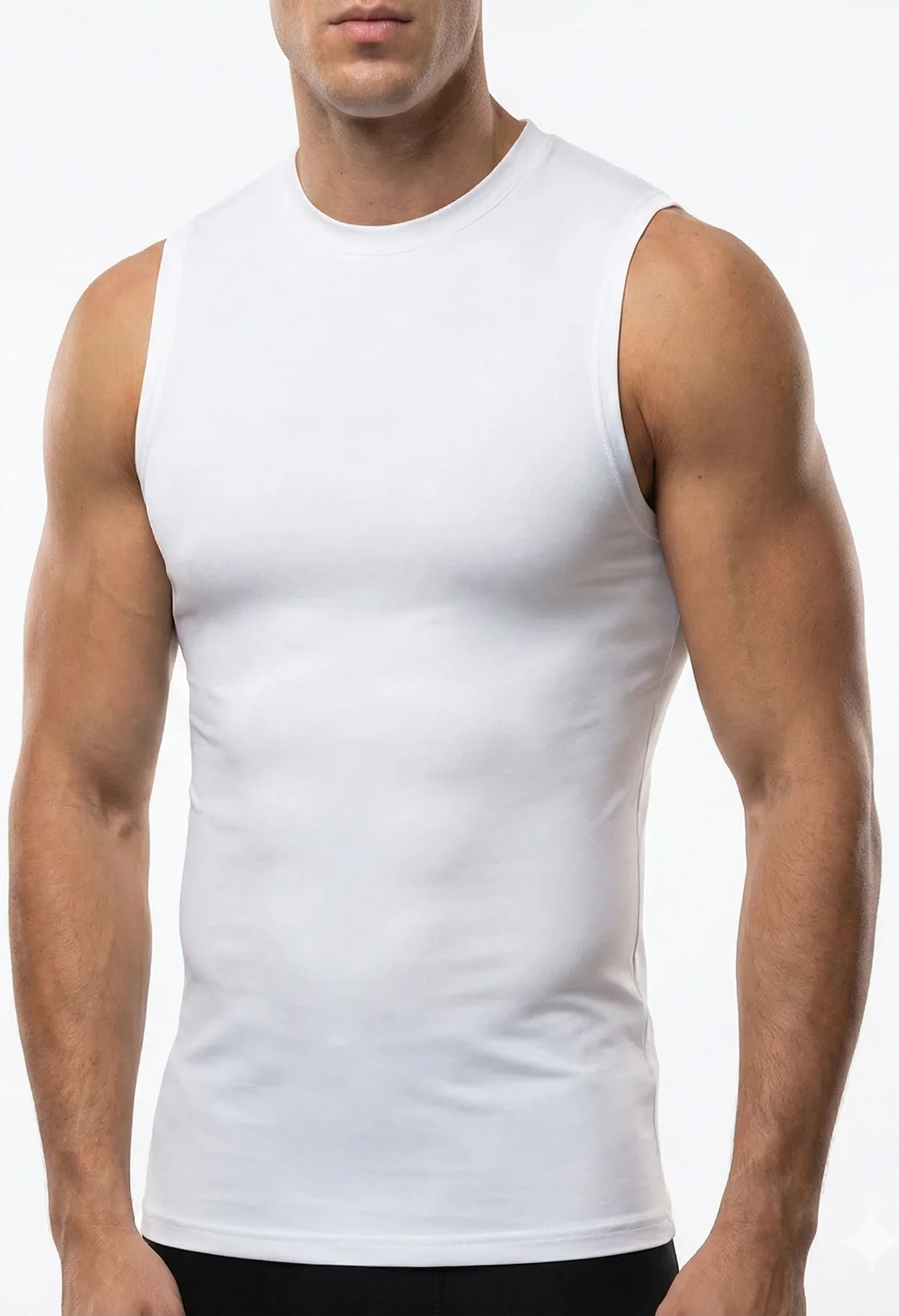 Beeren heren microfiber mouwloos shirt Young