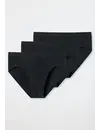 Schiesser 3-pack heren mini slips 95/5 - Biologisch katoenen lage heren onderbroeken
