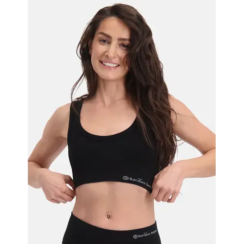 Bamboo Basics 2-pak bh zonder sluiting - Ruby