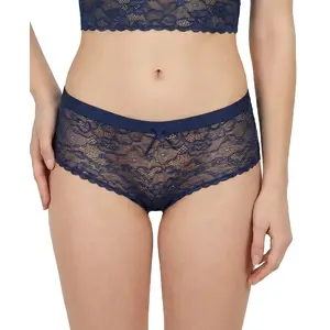 J&C dames microfiber hipster met kant