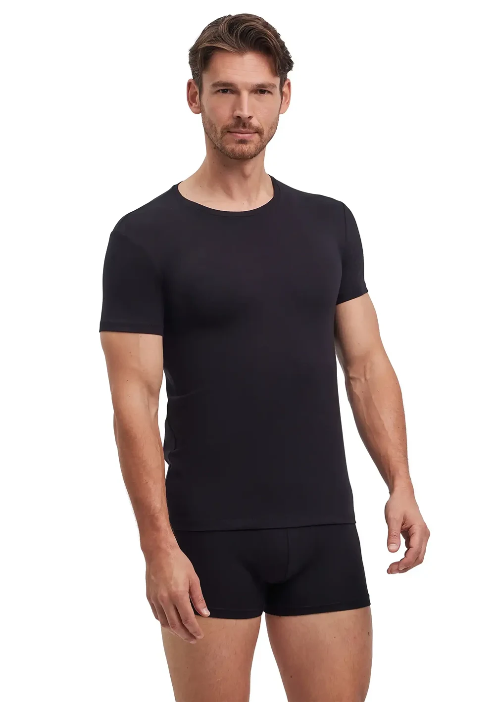 FALKE 2-Pack Heren T-Shirt Daily Comfort