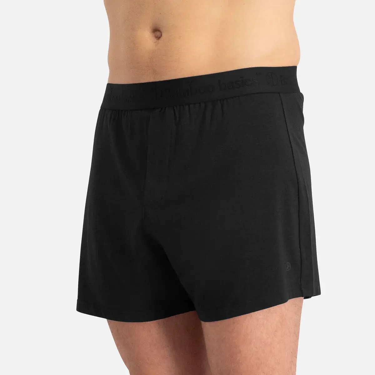 Bamboo Basics 2-pak wijde heren boxershorts - Kay - Losse heren bamboe boxershorts
