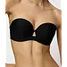 Triumph Strapless BH - Balconette bh - Pure Micro WDP - Bh met afneembare bandjes - Naadloze cups - Zwart