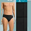 Sloggi 2-pack heren  heup Slips - GO Natural Brief - Biologisch katoenen heren onderbroeken - Zachte stoffen band