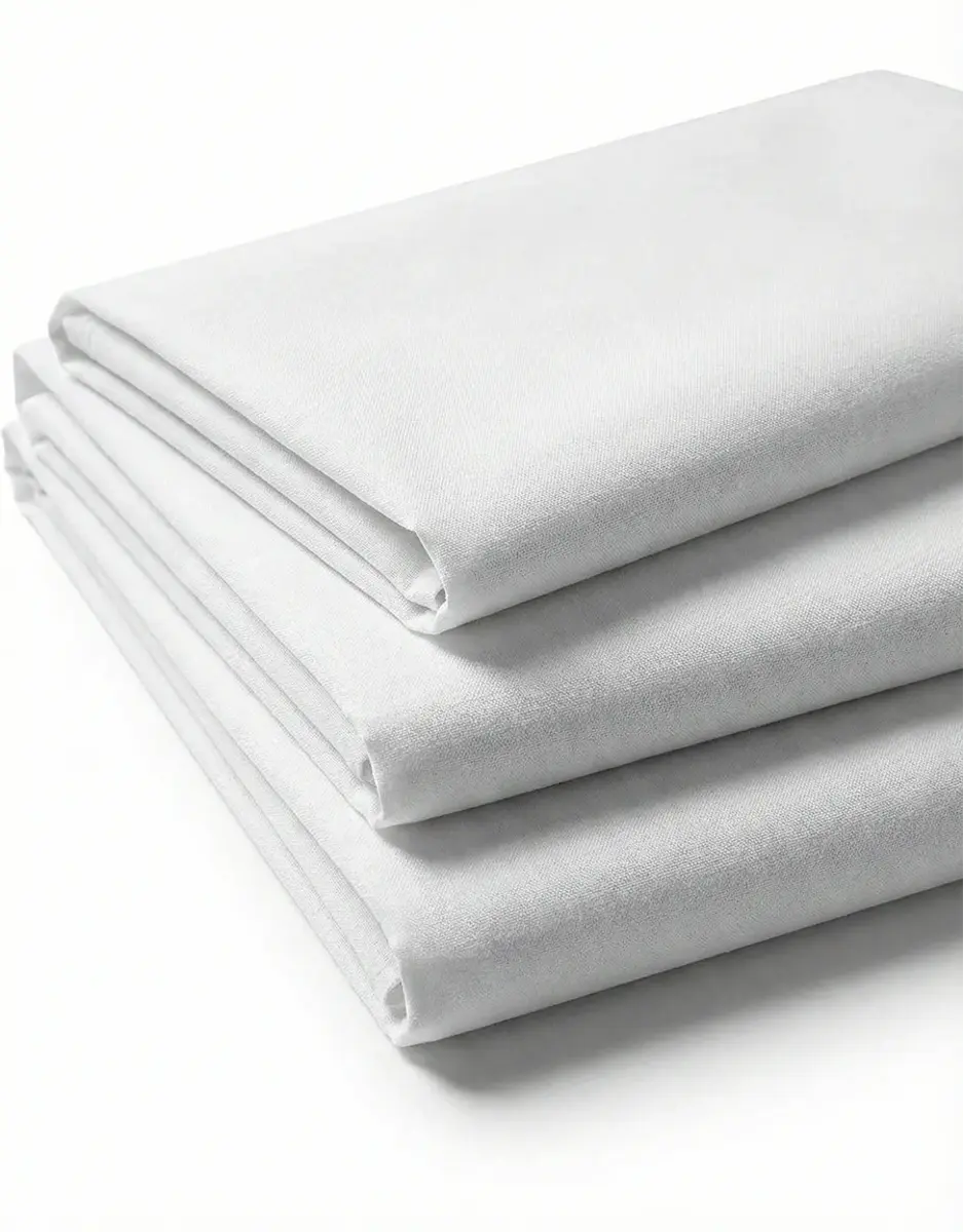 Tiseco 12 Stuks - zakdoeken wit 35x35CM - Katoenen dames zakdoek