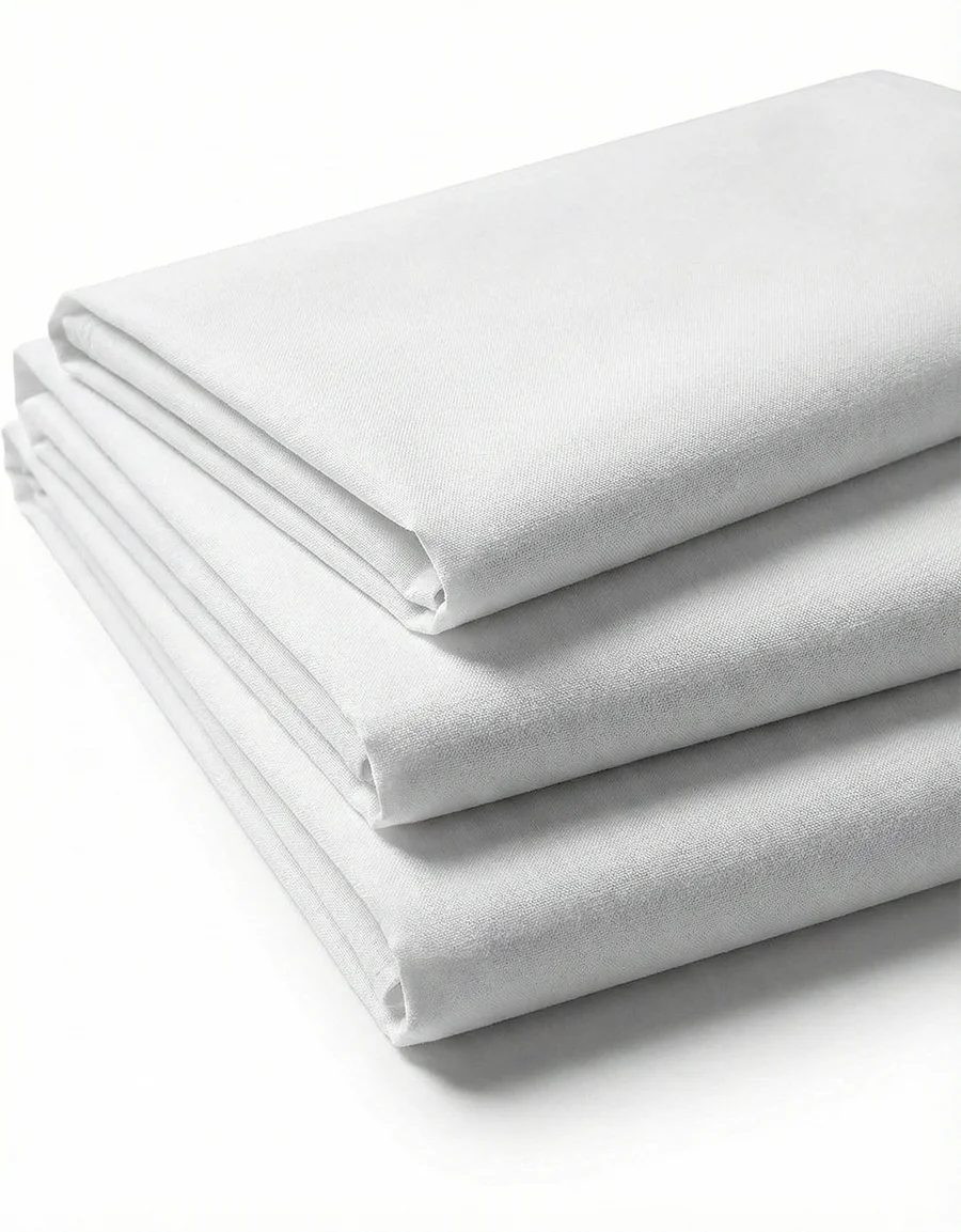 Tiseco 12 Stuks - zakdoeken wit 35x35CM