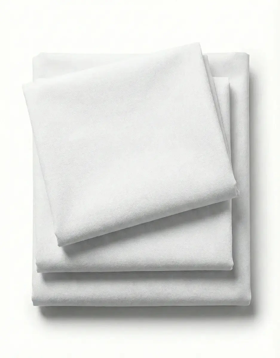 Tiseco 12 Stuks - zakdoeken wit 35x35CM - Katoenen dames zakdoek