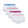 Pieces 4-Pack Dames short - Pack Pin - Katoenen dames onderbroeken - Multipack