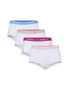 Pieces 4-Pack Dames short - Pack Pin - Katoenen dames onderbroeken - Multipack