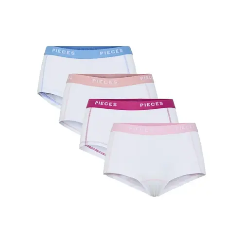 Pieces 4-Pack Dames short - Pack Pin