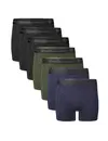 Bamboo Basics 7-pak heren boxers - Rico - Multipack Bamboe ondergoed heren - Anti zweet mannen ondergoed