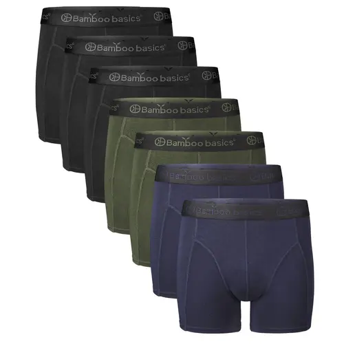 Bamboo Basics 7-pak heren boxers - Rico - combi