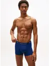 Tommy Hilfiger 3-Pack - Heren Trunks Boxers - Blauw combi -  Multipack katoenen heren onderbroeken