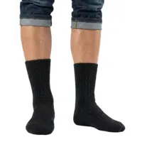 Angro Heren wollen sokken - badstof zool - Heavy Terry