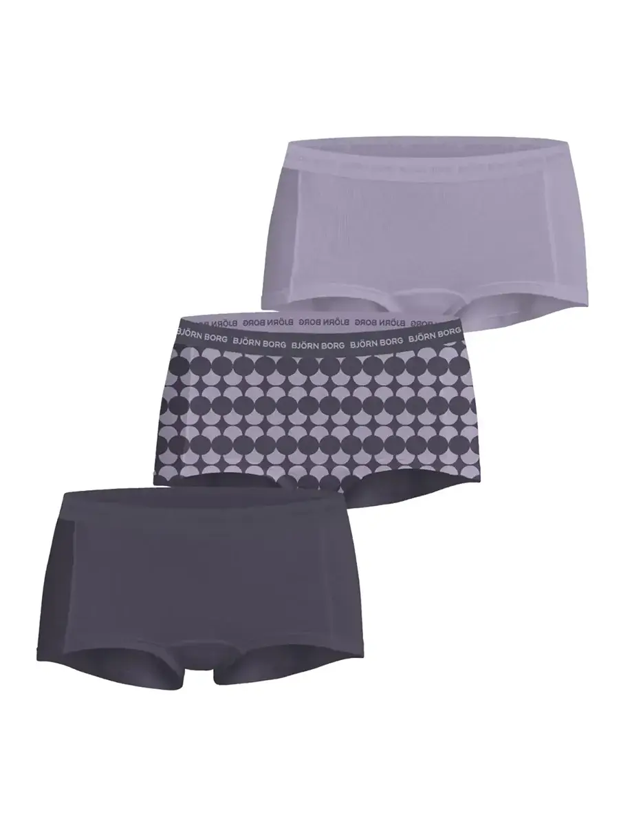 Björn Borg 3-Pack dames - Minishorts  -  Everyday cotton