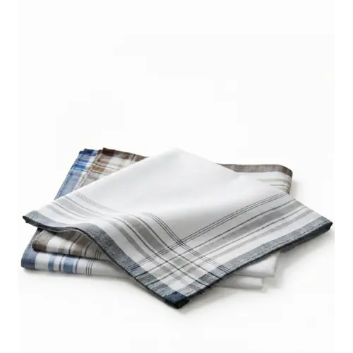 Tiseco12 stuks heren zakdoeken - White Summer 40x40 cm Tiseco12 stuks heren zakdoeken - White Summer 40x40 cm