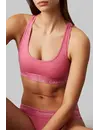 Calvin Klein Bralette dames - Unlined Valentijn - Roze katoenen bh top