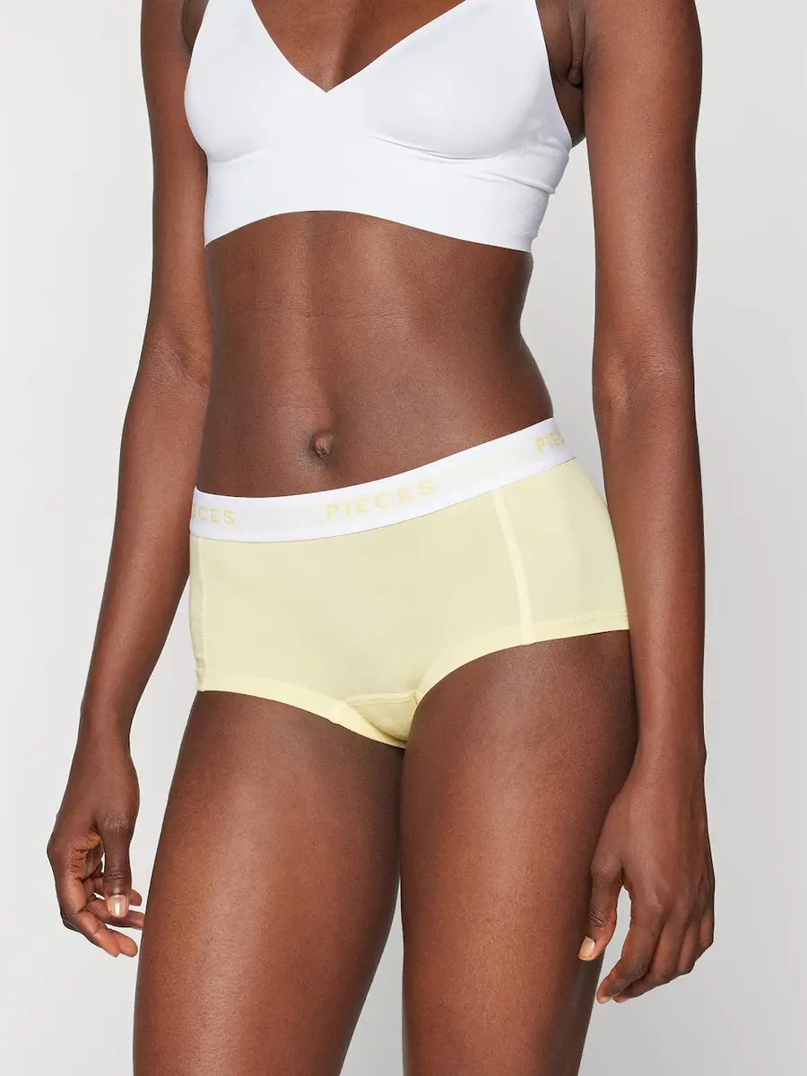 Pieces 4-Pack - Dames short - Paisley Purple - Katoenen dames boxershorts