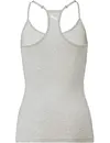 Puma dames hemd Racerback - Tank top - Wit & Grijs - Vrouwen onderhemd modal - katoen - Spaghetti bandjes