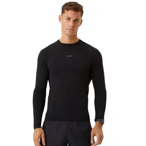 Bjorn Borg heren sport top met lange mouwen - Merino Blend - Merino wollen thermoshirt - heren thermo ondergoed