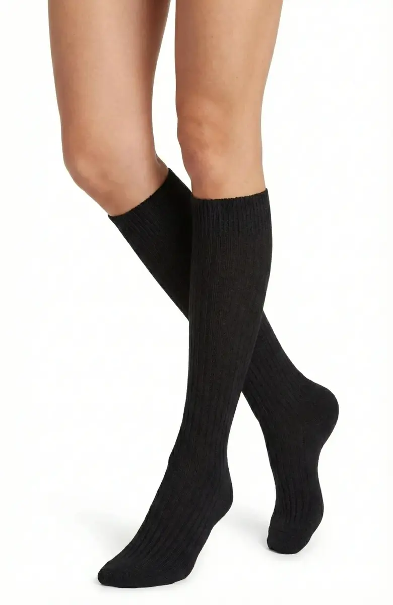 Marcmarcs dames kniekous kasjmier - Colette - Warme hoge wollen dames sokken