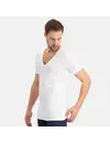 Bamboo Basics 2-pak heren T-shirts V-hals - slim fit - Vigo - Strakke Bamboe heren ondershirts