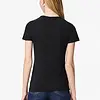 Pieces dames ondershirt korte mouw - T-shirt vrouwen katoen - Slim fit aansluitend