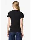 Pieces dames ondershirt korte mouw - T-shirt vrouwen katoen - Slim fit aansluitend