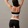 Calvin Klein Bandeau bh - Strapless bh - Katoenen balconette bh met afneembare bandjes