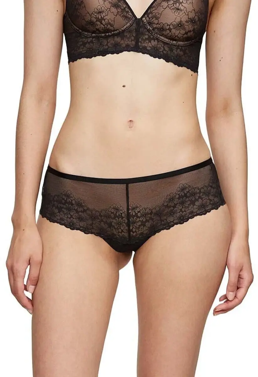 Triumph kanten dames hipster - Bright Spotlight - Luxe microfiber dames ondergoed