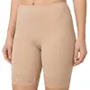 Avet dames boxershort lange pijpjes kant 38490 - Kanten broekje voor onder een jurk - Microfiber ondergoed