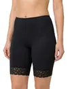 Avet dames boxershort lange pijpjes kant 38490 - Kanten broekje voor onder een jurk - Microfiber ondergoed